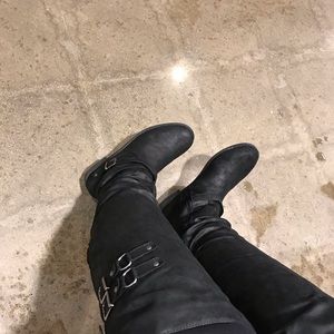 Over knee boots very comfortable